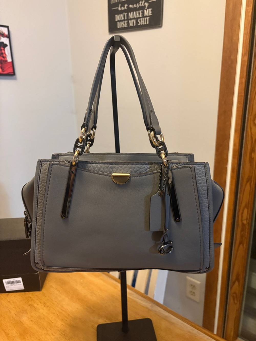 Coach Gray Dreamer 2018 Satchel